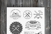 Vintage carpentry design elements