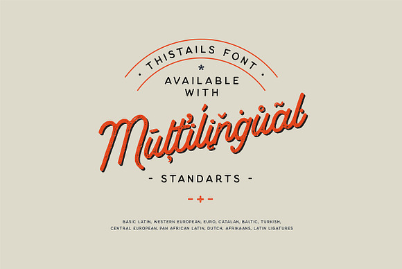 Thistails Font Duo in Urban Fonts - product preview 2
