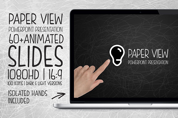 Paper View Powerpoint Presentation in PowerPoint Templates - product preview 4