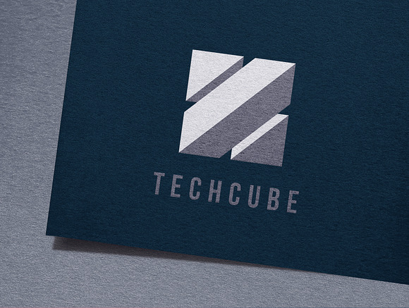 Tech Cube Logo in Logo Templates - product preview 1
