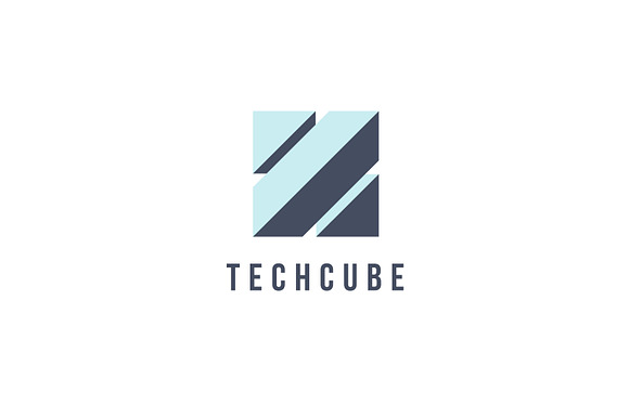 Tech Cube Logo in Logo Templates - product preview 3