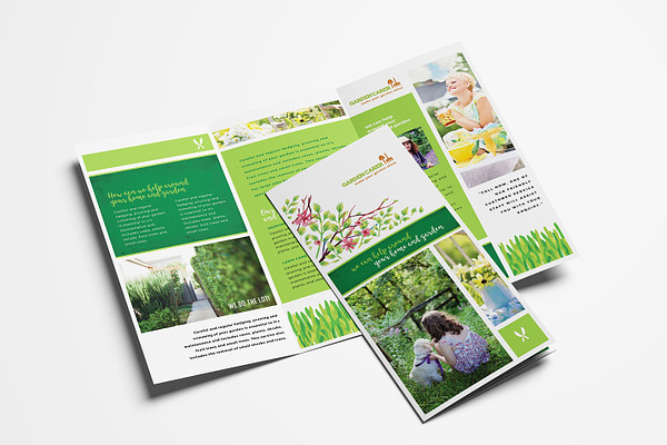 Gardening Service Brochure Template