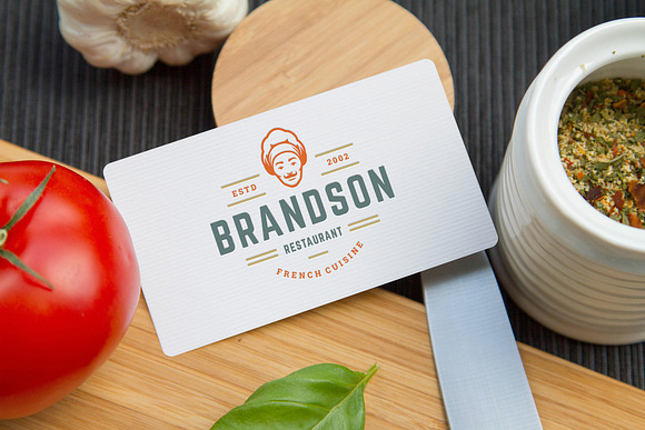 36 Restaurant Logos and Badges in Logo Templates - product preview 5