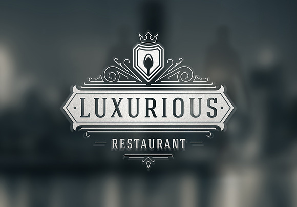 36 Restaurant Logos and Badges in Logo Templates - product preview 8