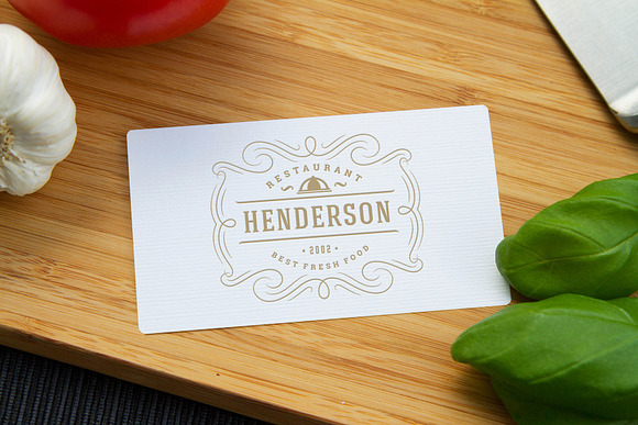 36 Restaurant Logos and Badges in Logo Templates - product preview 9