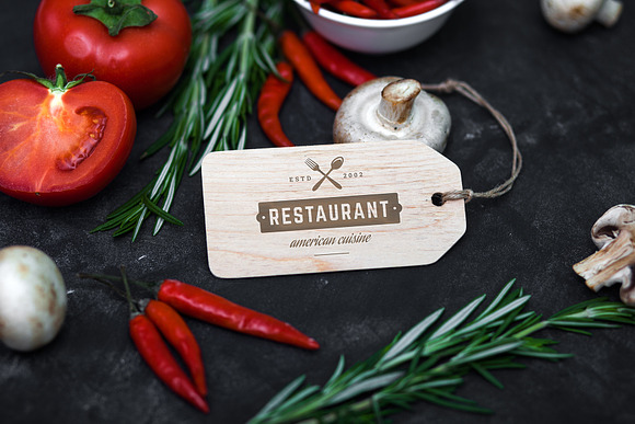 36 Restaurant Logos and Badges in Logo Templates - product preview 13