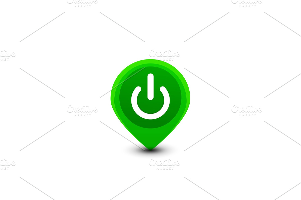 Start power button, ui icon design, on off symbol in Illustrations - product preview 8