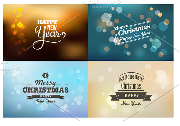 9 Light Bokeh & insignia backgrounds in Illustrations - product preview 1