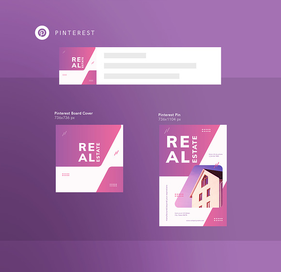 Social Media Pack | Real Estate Agen in Social Media Templates - product preview 5