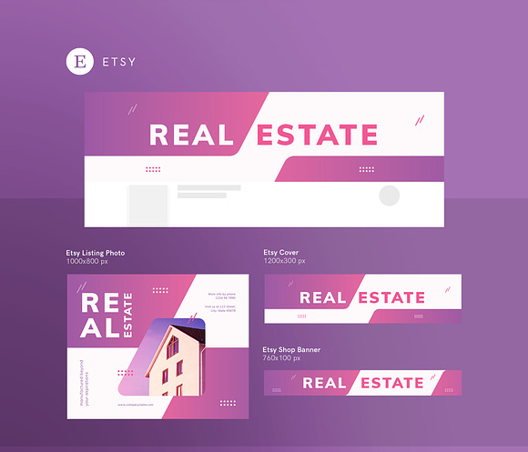 Social Media Pack | Real Estate Agen in Social Media Templates - product preview 6