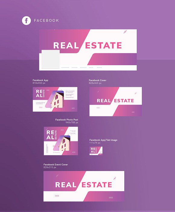 Social Media Pack | Real Estate Agen in Social Media Templates - product preview 8
