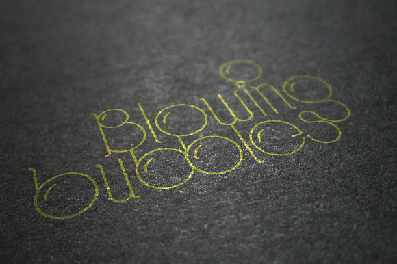Bubble Typeface in Display Fonts - product preview 1