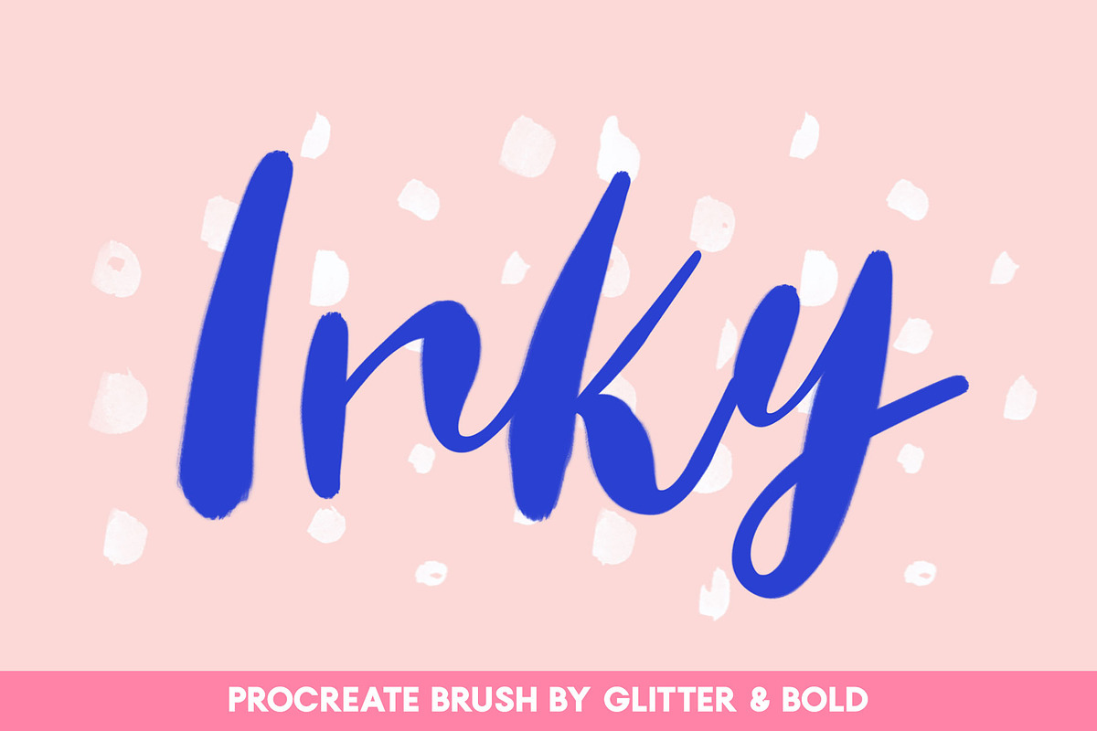 Inky Procreate Brush in Add-Ons - product preview 8