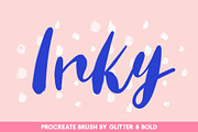 Inky Procreate Brush