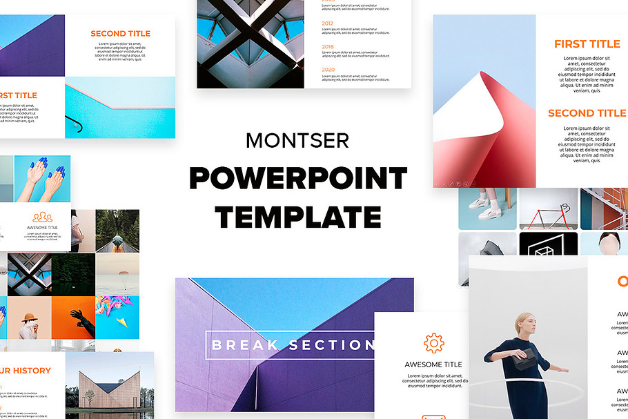 Montser Powrpoint Template - 5$ in PowerPoint Templates - product preview 8