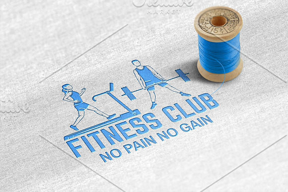 Fitness Club in Logo Templates - product preview 5