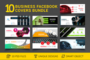 10 Business Facebook Covers Bundle