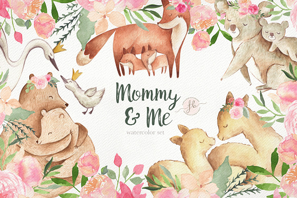 Mommy & Me in Illustrations - product preview 6