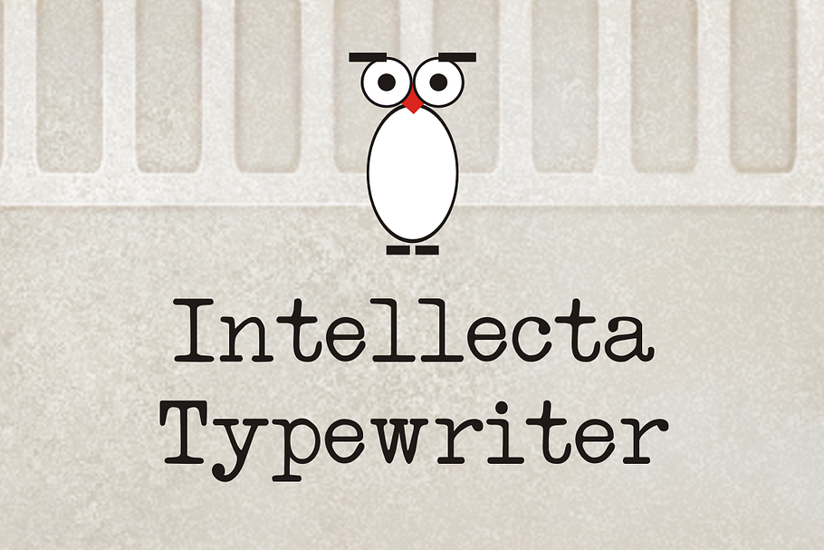 Intellecta Typewriter in Serif Fonts - product preview 8