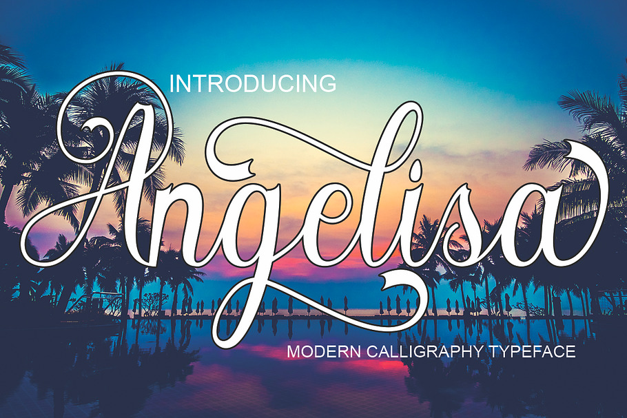 Angelisa in Script Fonts - product preview 8
