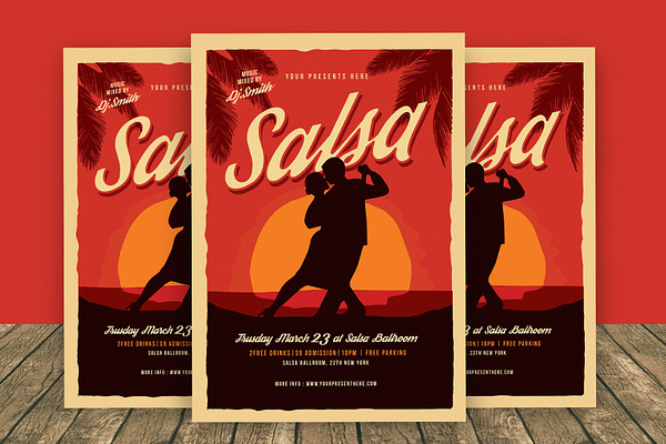 Salsa Dance Flyer