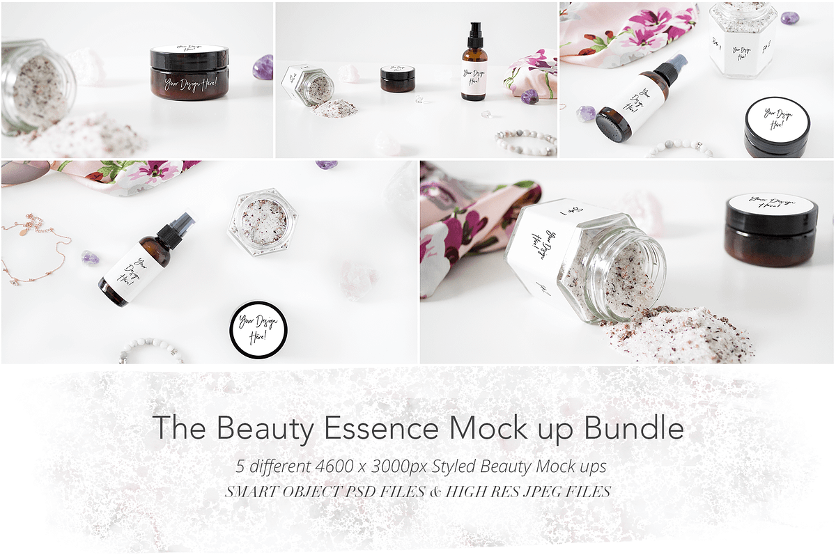 The Beauty Essence Mock up Bundle in Product Mockups - product preview 8