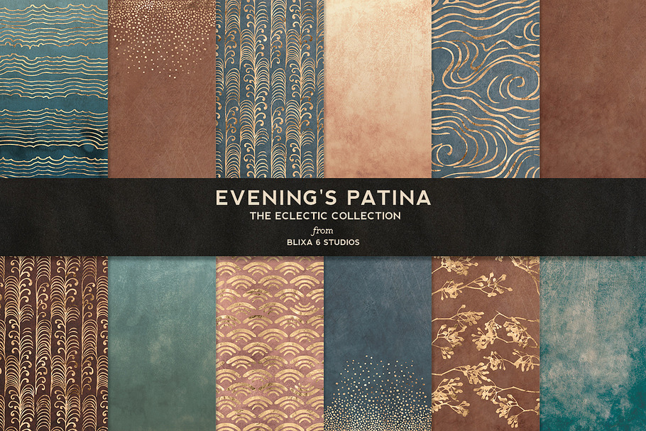 Evening's Patina: Wabi-Sabi Worlds