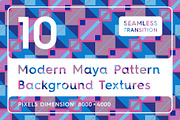 10 Modern Maya Pattern Backgrounds
