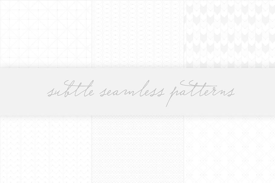 Subtle Seamless Patterns in Patterns - product preview 8
