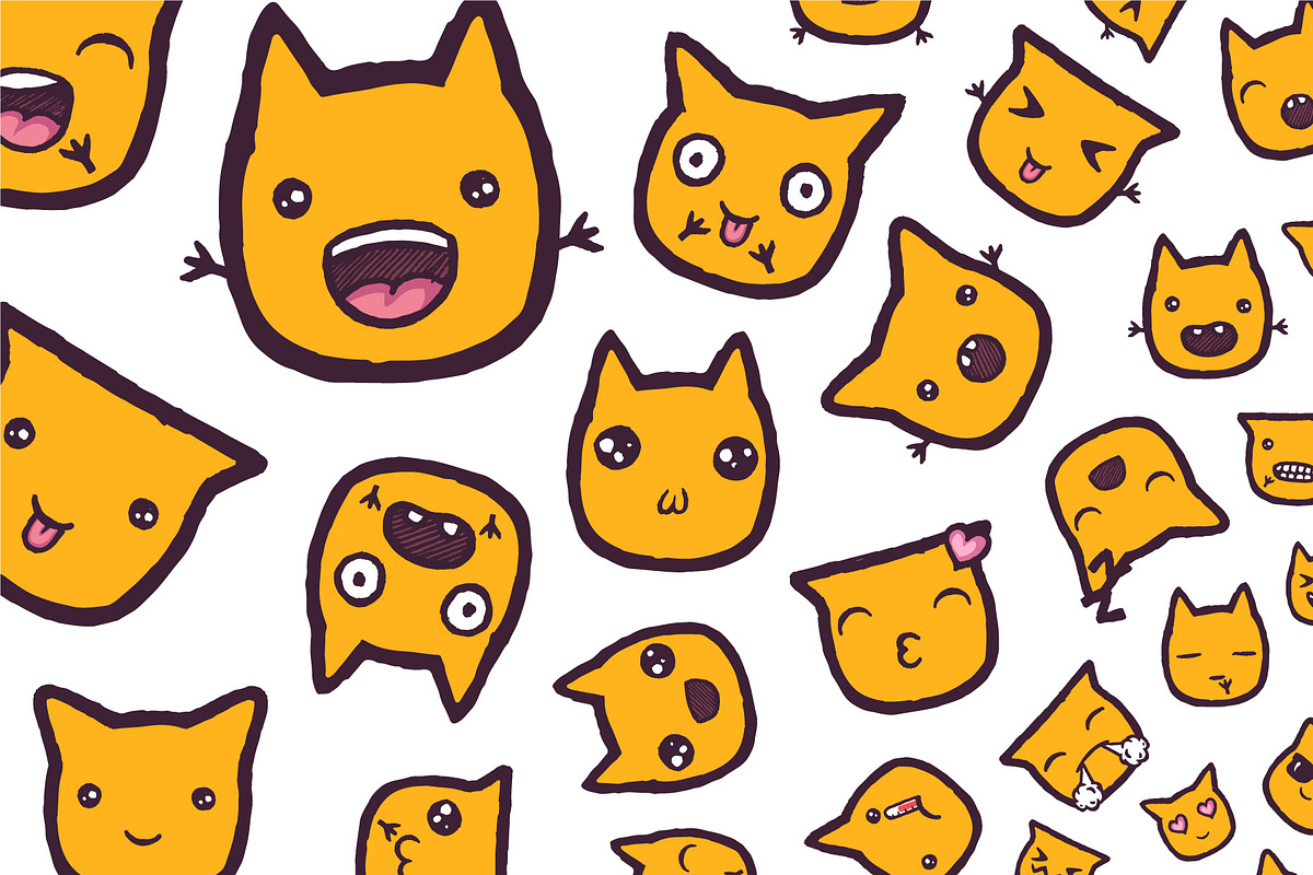 30 Cute Emoji illustrations in Illustrations - product preview 8