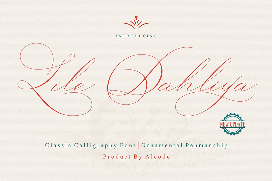 Lile Dahliya in Tattoo Fonts - product preview 8