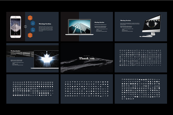 Femous Multipurpose Presentation in PowerPoint Templates - product preview 4