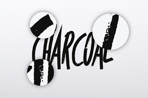 Charcoal Collection in Photoshop Brushes - product preview 2