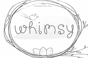 Whimsy - Whimsical Handwritten Font