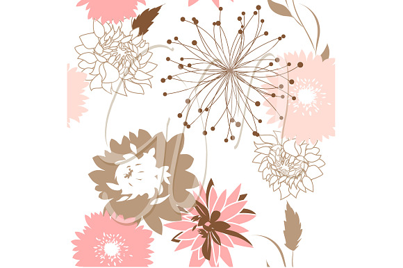 Digital Floral Card Set of 9 Designs in Illustrations - product preview 3