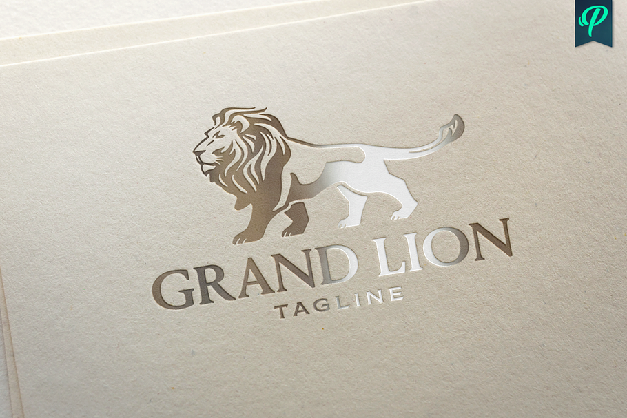 GrandLion - Luxury Logo Template in Logo Templates - product preview 8