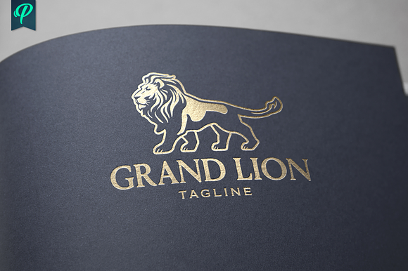 GrandLion - Luxury Logo Template in Logo Templates - product preview 4