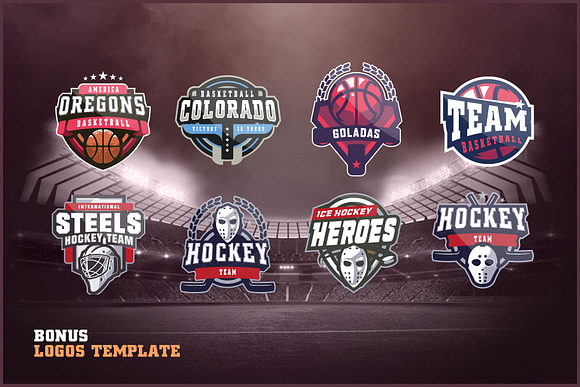 Sports Logo Creator V 1.2 in Logo Templates - product preview 10
