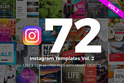 72 Instagram Templates Vol.2
