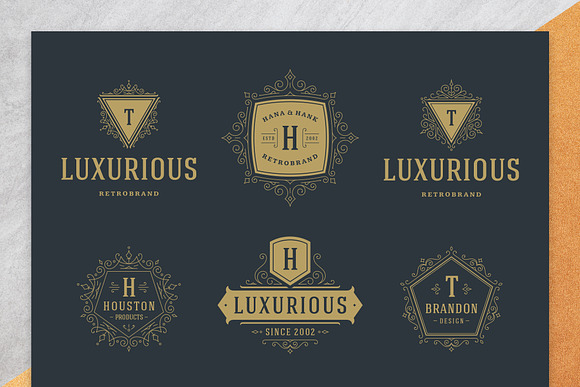 36 Luxury Ornament Logos in Logo Templates - product preview 1