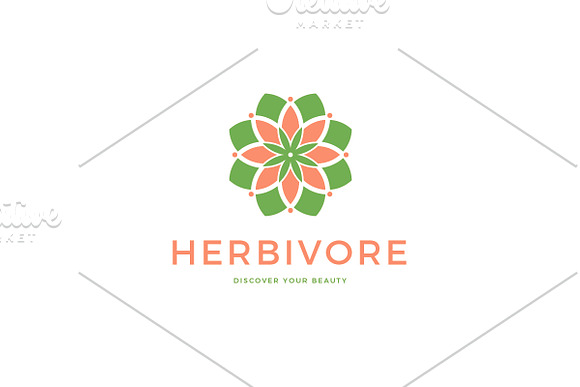 Herbivore Logo Template in Logo Templates - product preview 2