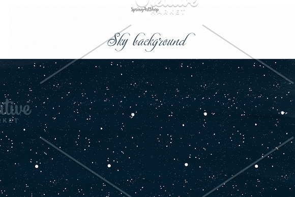 Moon Phases and Constellation in Illustrations - product preview 5