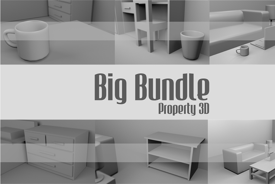 Big Bundle Property 3D in Graphics - product preview 8