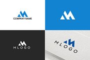 M logo design for business