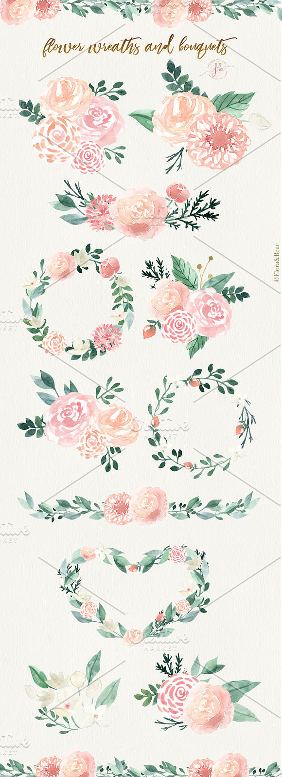 Boho Wedding in Illustrations - product preview 3