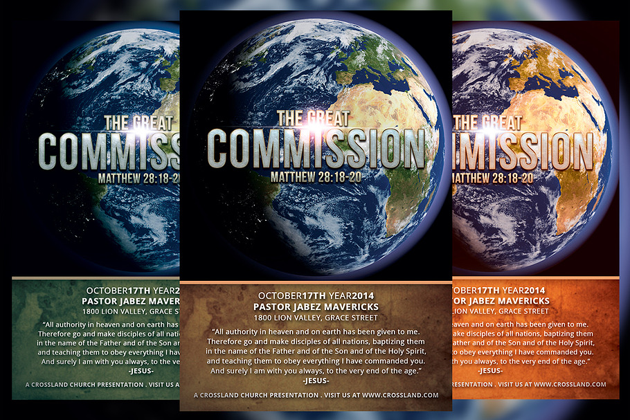 The Great Commission Church Flyer