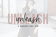 Unleash | Edgy Font Duo