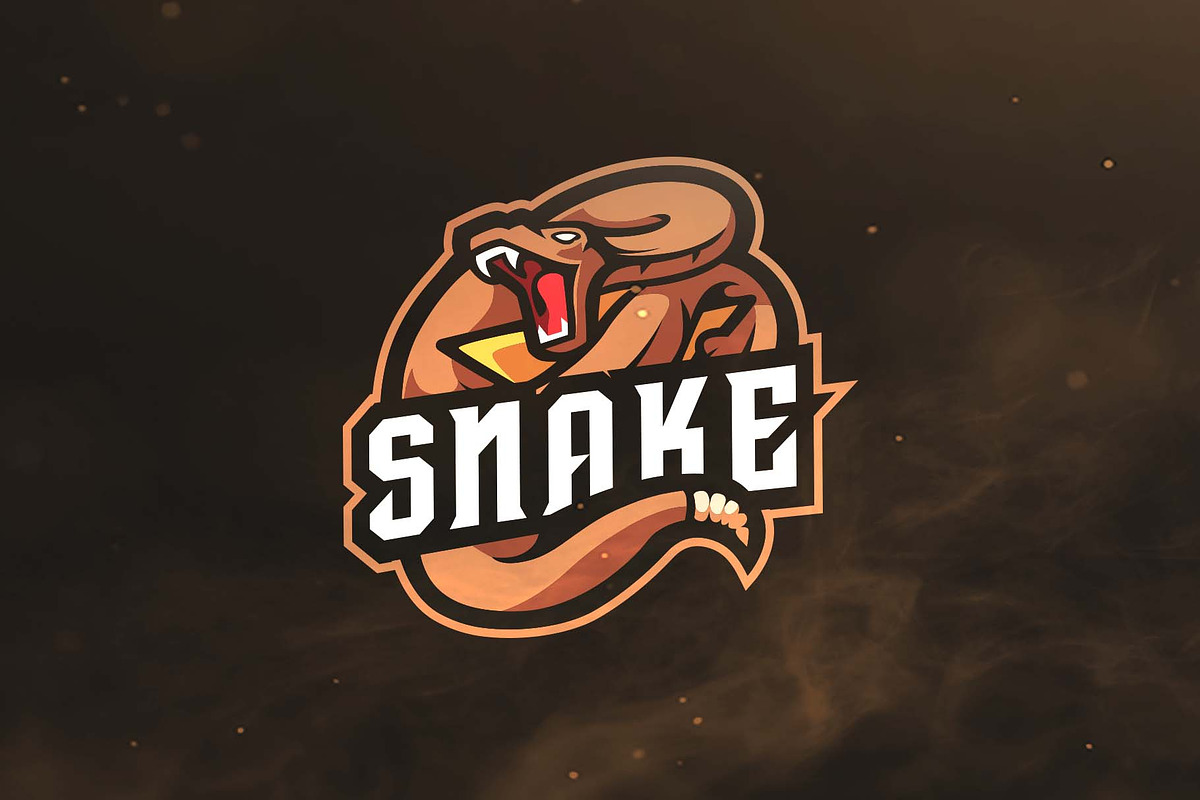 Snake Sport and Esports Logo in Logo Templates - product preview 8