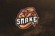 Snake Sport and Esports Logo