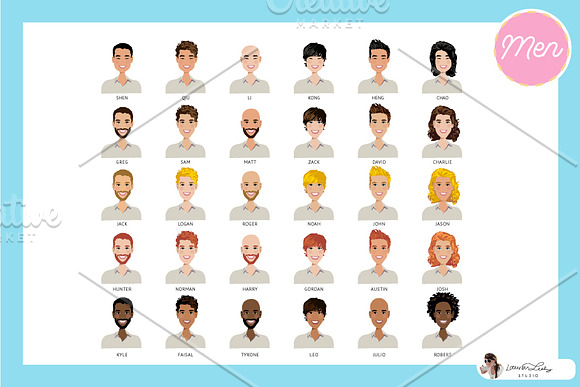 Family Portrait Creator in Illustrations - product preview 2